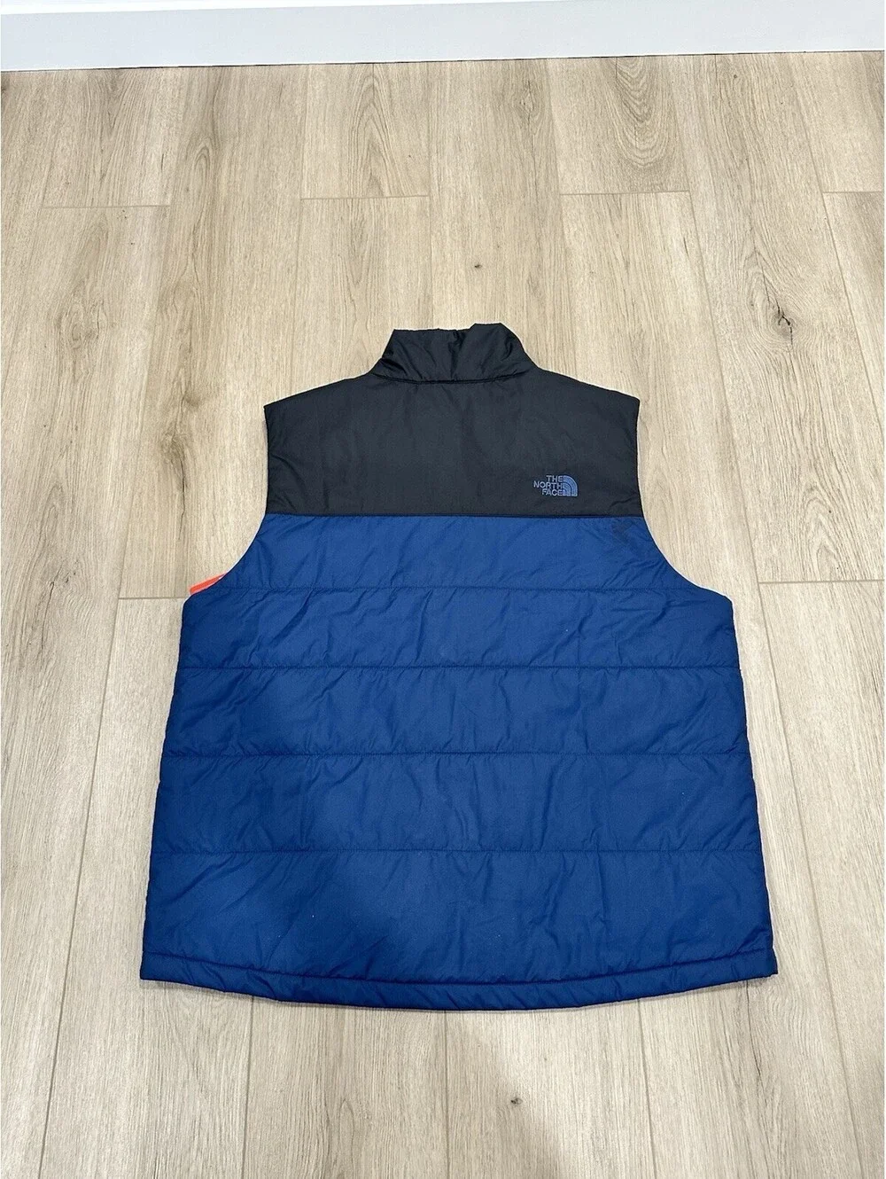 NWT The North Face Everyday Insulated Vest Black Blue Men’s Sz XL Puffer Style